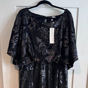 Piper & Scoot (Exclusive) The Hull Sequin Detail Maxi Dress 3XL